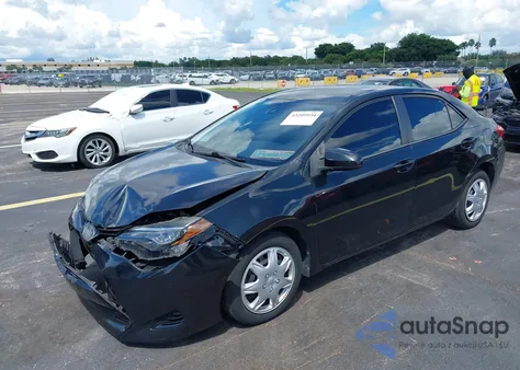2017 Toyota Corolla Le from USA, damaged, VIN 2T1BURHE8HC897961